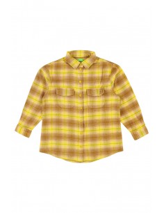 Sue Shirt Yellow Check -...