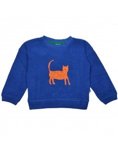 Unisweater Terry True Blue - Baba Kidswear