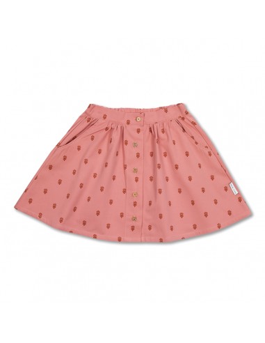 Mini Button Skirt Batic - Petit Blush