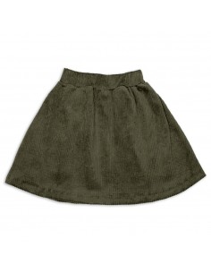 Cord Skirt Khaki - Malinami