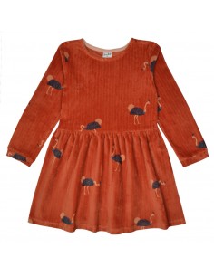 Griet Dress Ostrich - Baba Kidswear