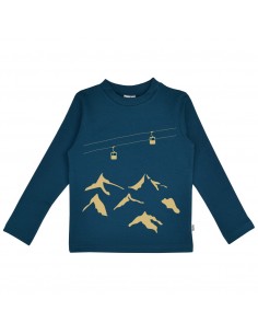 Shirt Mountain Sailor Blue - Baba Kidswear