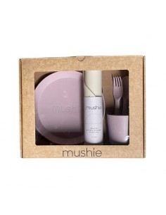 Dinnerware Giftbox Round Soft Lilac - Mushie