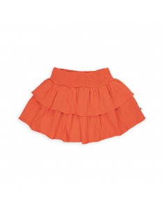 Basic Layered Skirt Orange - CarlijnQ