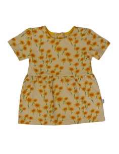 Coco Baby Dress Sunflowers - Baba Kidswear