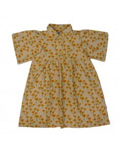 Hilou Dress Sunflowers - Baba Kidswear