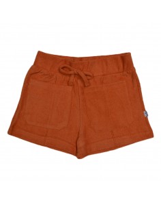 Pocket Short Terracotta - Baba Kidswear