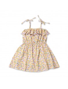 Summer Ruffle Dress Flowers - Petit Blush