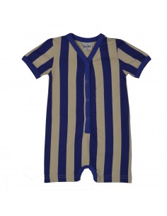 Summersuit Blue Stripes - Baba Kidswear