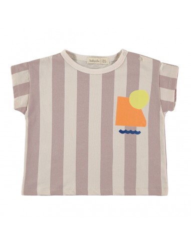 Tshirt Stripes Pink - Babyclic