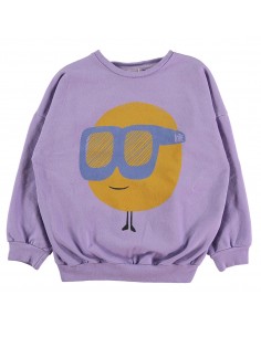 Sweatshirt Sun&Glasses Mauve - Lötiekids