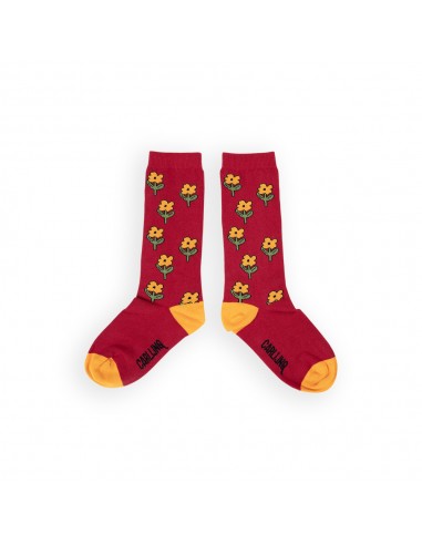 Flowers Knee Socks - CarlijnQ