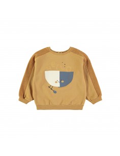 Sweatshirt Soup Mustard - Babyclic