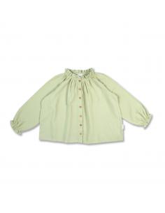 Raglan Blouse Salvia Green - Petit Blush