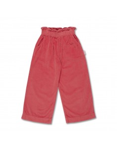 Wide Ruffle Pants Mineral Red - Petit Blush