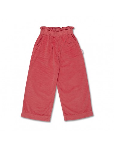 Wide Ruffle Pants Mineral Red - Petit Blush