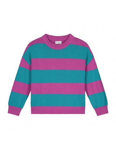 Doodle Striped Knitted Sweater - Daily Brat