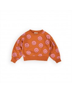 Happy Face Pink Girl Sweater - CarlijnQ