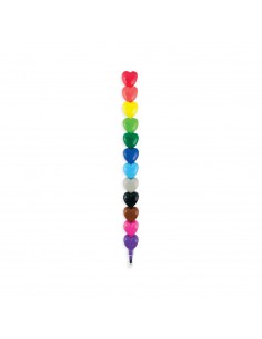 Heart to Heart Stacking Crayons - OOLY