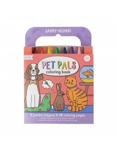 Carry-Along Coloring Book Pet Pals - OOLY