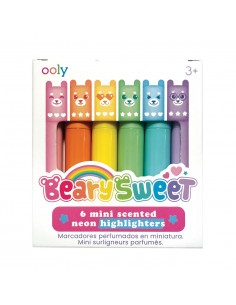 Beary Sweet Mini Scented Highlighters - OOLY