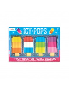 Icy Pops Scented Puzzle Erasers - OOLY