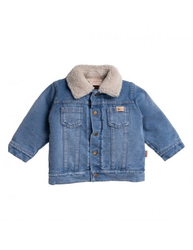 Jacket Denim Teddy Stone Wash - BESS*