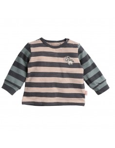 Shirt Striped Dino - BESS*