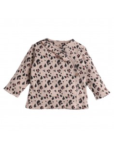 Shirt Wrap Leopard - BESS*