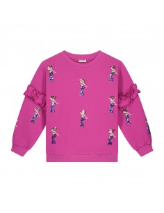 Twinkle Mermaid Sweater Snow Pink - Daily Brat