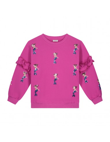 Twinkle Mermaid Sweater Snow Pink - Daily Brat