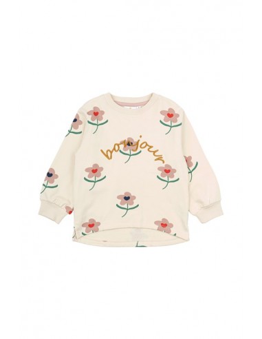 Netty Sweatshirt White Swan - The New Toddler