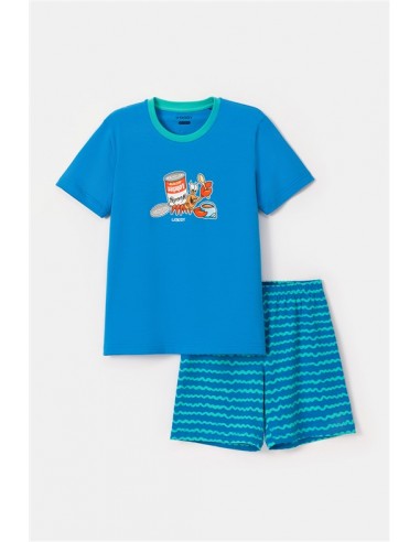 Hermien Pyjama Blue Waves - Woody
