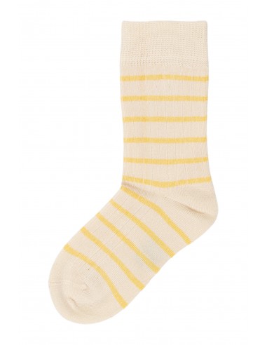 Bamboo Stripe Socks Yellow Sun - Minipop